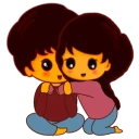 Romantic Couple Stickers WhatsApp Stickers