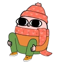 Memes virales con frio WhatsApp Stickers