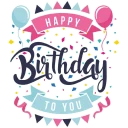 Happy Birthday 🎂🥳♥️ WhatsApp Stickers