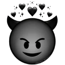 Emojis Black 🖤 - WAStickerApps