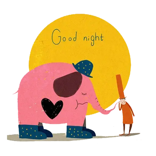 Good Night Stickers for WhatsApp