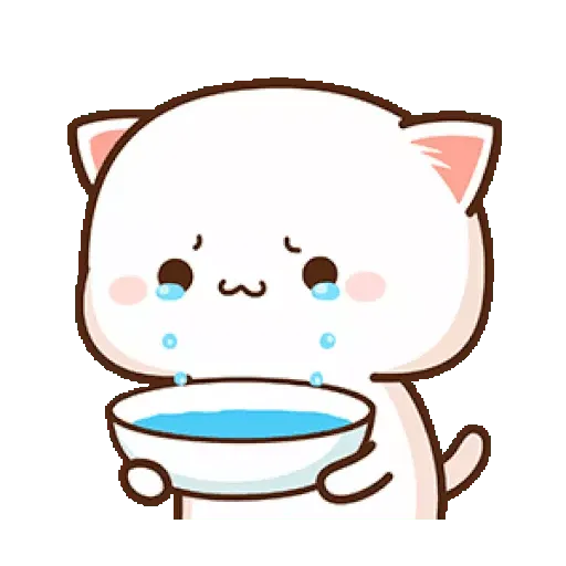 Mochis Peach Cat Animados WhatsApp Stickers