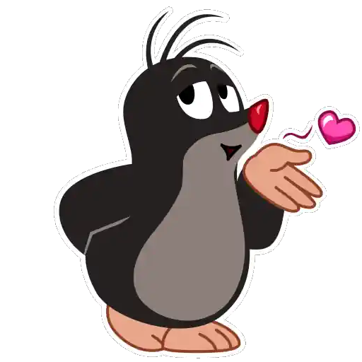 Krtek WhatsApp Stickers