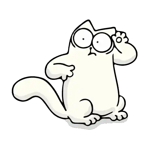 Simons Cat WhatsApp Stickers