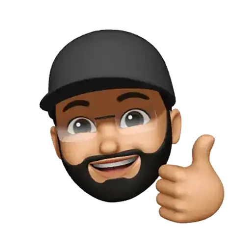 Beard sticker