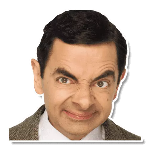 Mr Bean Stickers for WhatsApp