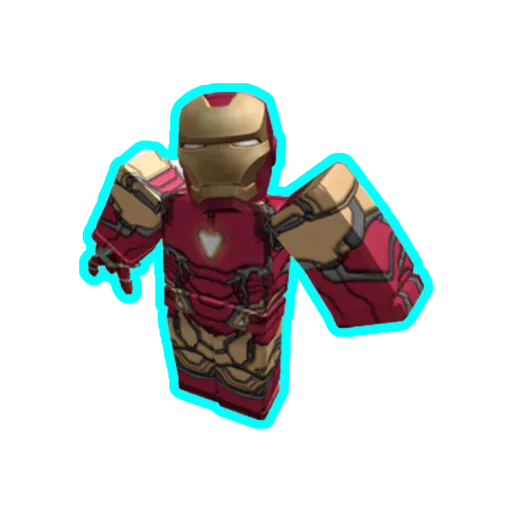 How to make Iron Man in Roblox! (Model Prime/51 suit) #fyp #roblox #ro