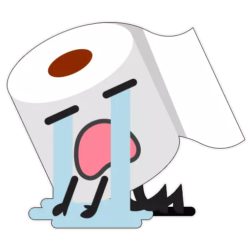 Tissue Emoji Stickers for WhatsApp