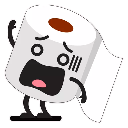 Tissue Emoji Stickers for WhatsApp