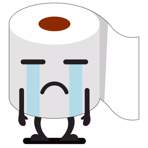 Tissue Emoji Stickers for WhatsApp