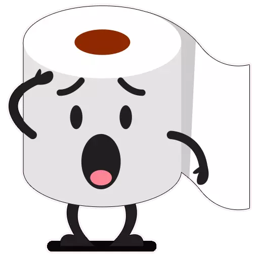 Tissue Emoji Stickers for WhatsApp